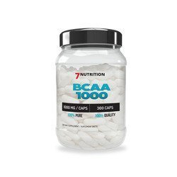 7 NUTRITION BCAA 2:1:1 1000 - 360caps.