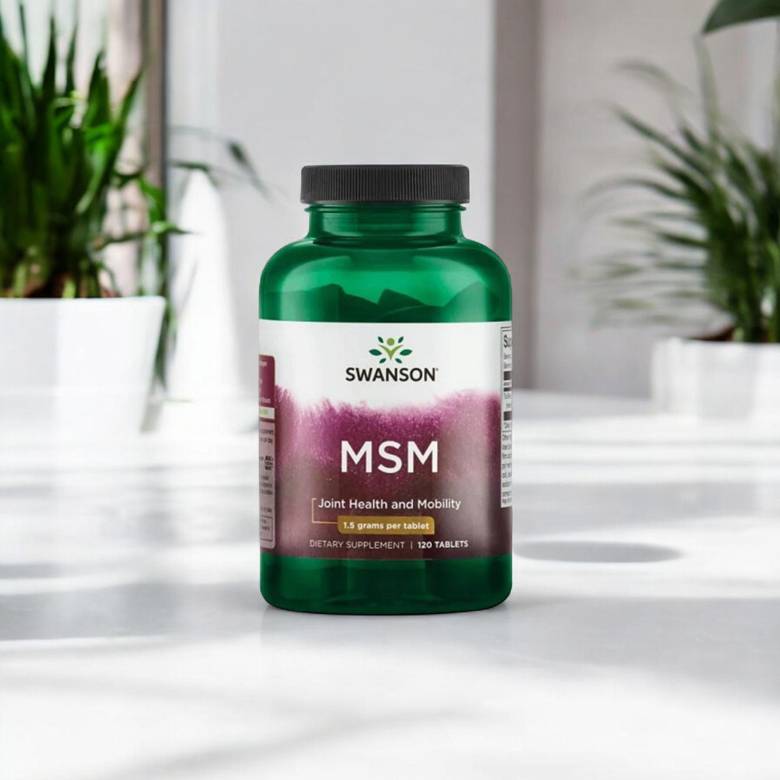 SWANSON MSM 1500mg - 2x 120tabs