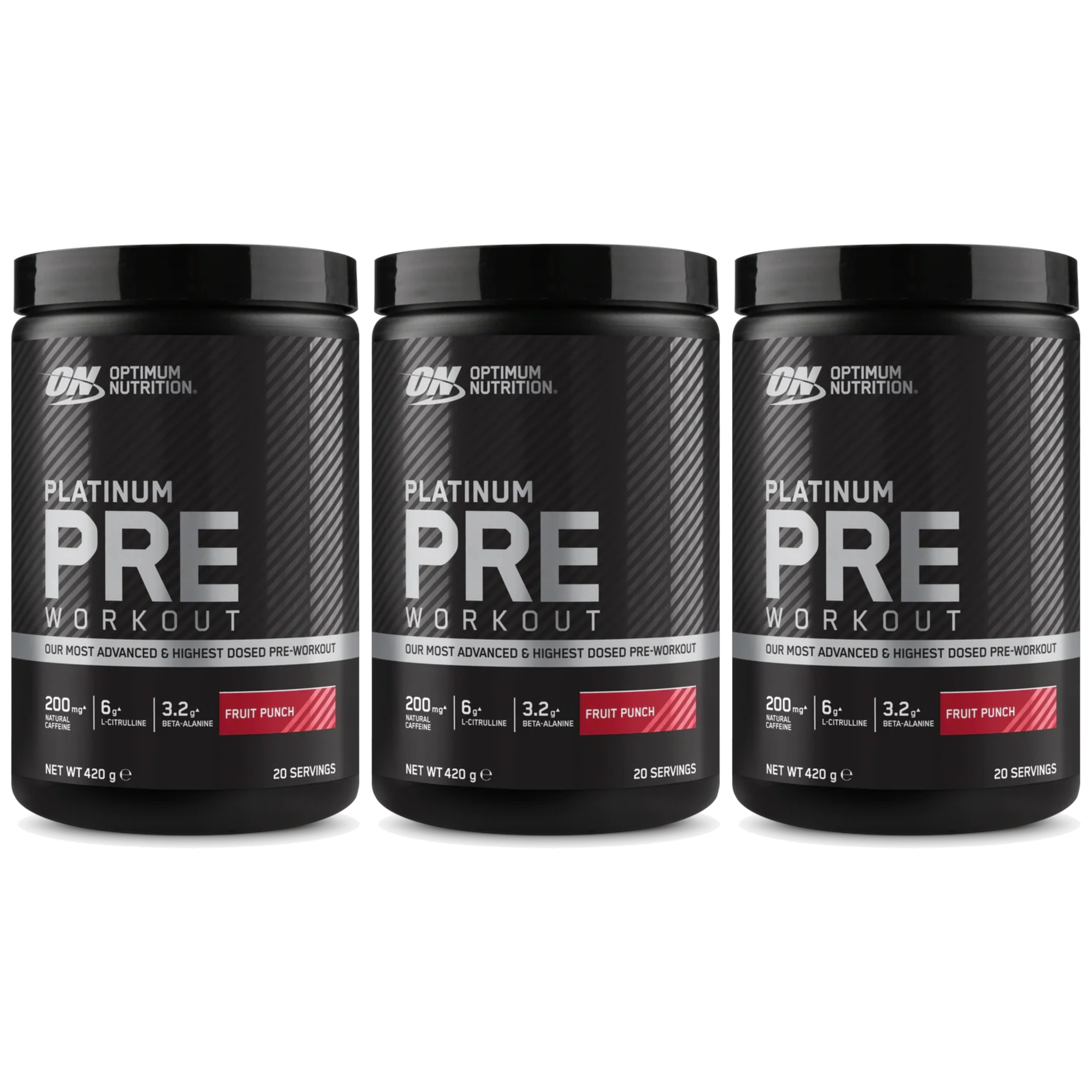 OPTIMUM NUTRITION Platinum Pre Workout - 3x 420g