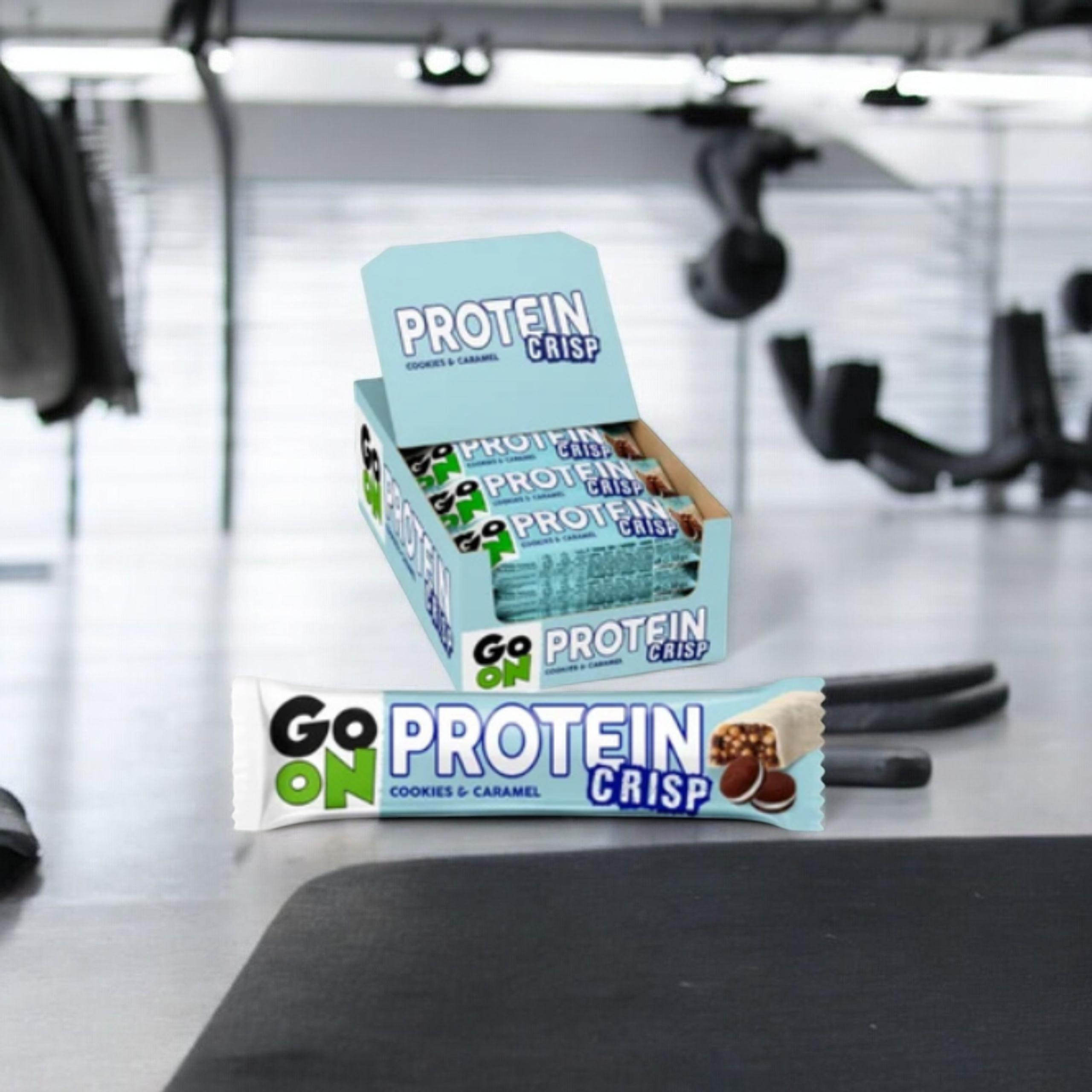 SANTE Baton Go On Protein Crisp - 24x 50g - WYPRZEDAŻ - 13-10