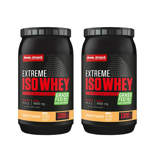 BODY ATTACK Extreme Iso Whey - 2x 1000g