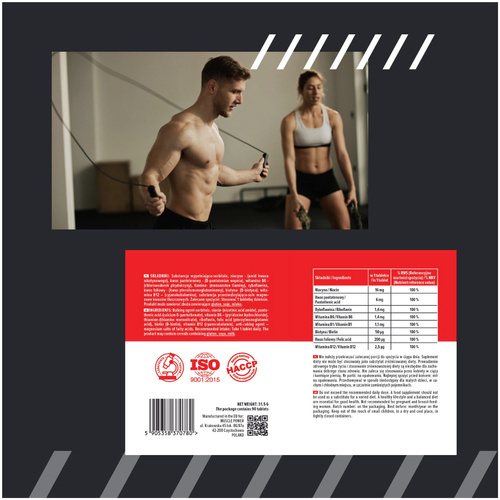 MP NUTRITION Vitamin B-Complex - 90tabs - Kompleks Witamin B