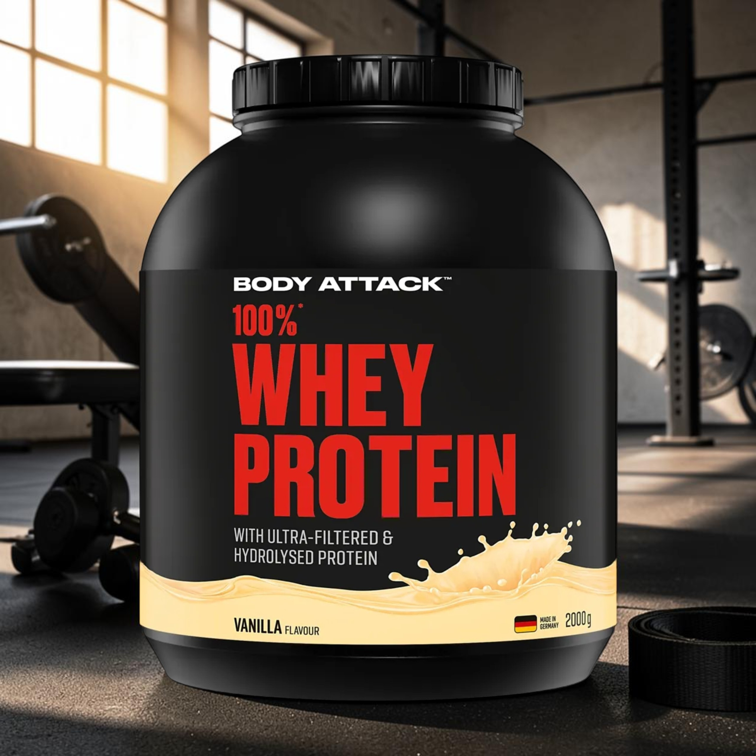 BODY ATTACK - 100% Whey Protein - 2000g