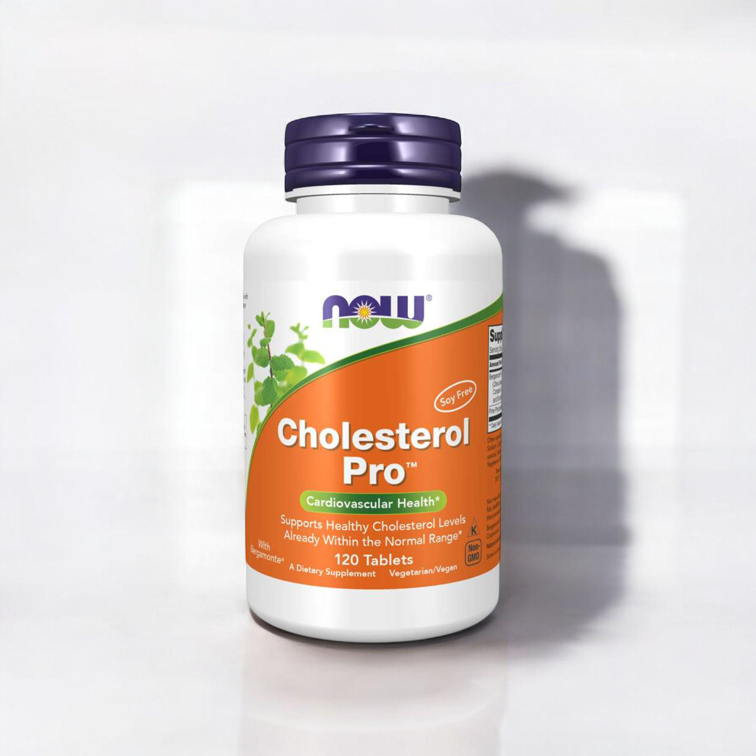 NOW Cholesterol Pro - 120tabs.