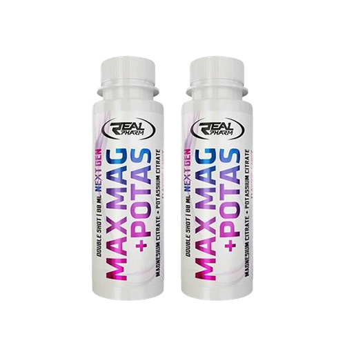 REAL PHARM - Max Mag + Potas - 2x 80ml - Candy