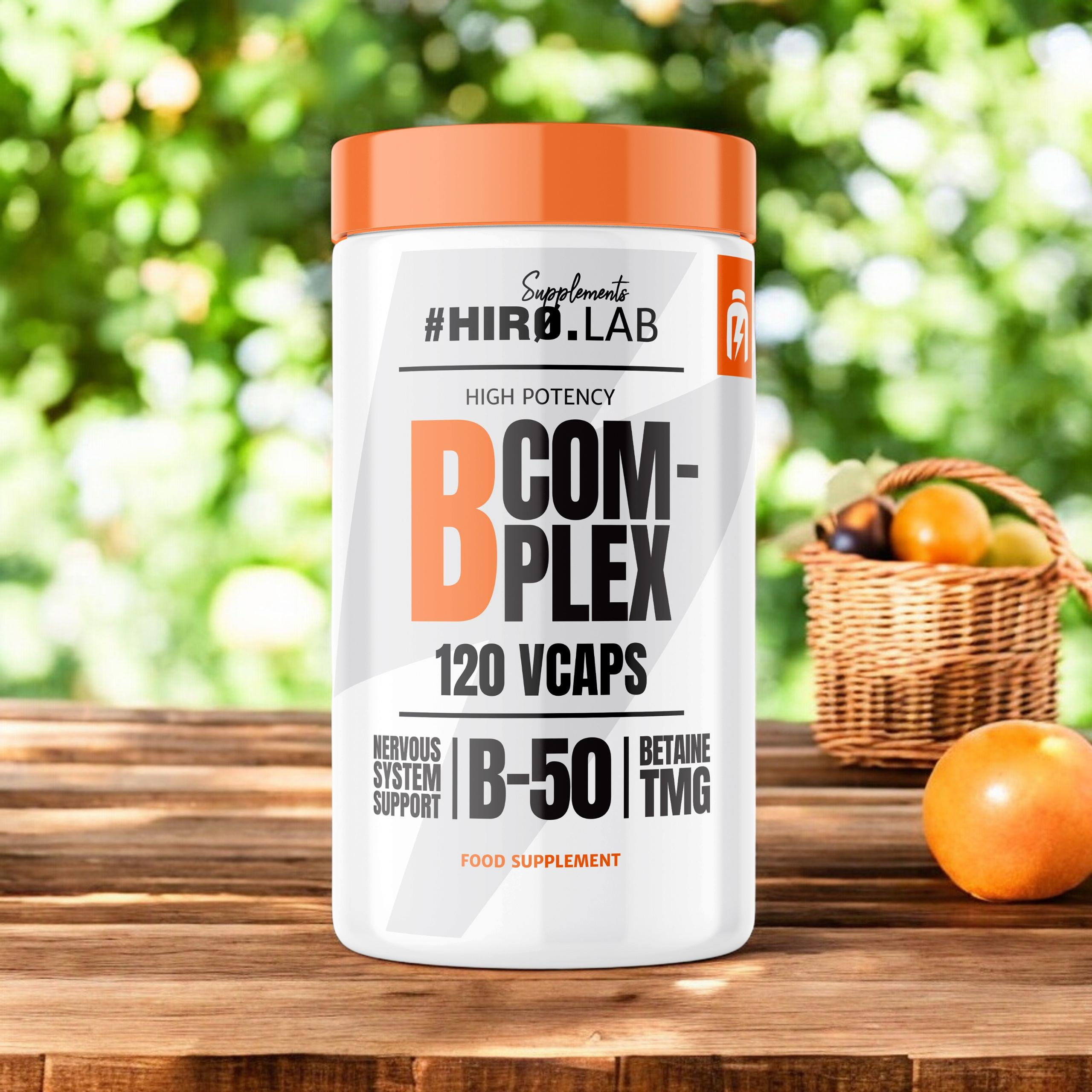 HIRO.LAB B-Complex - 120vcaps
