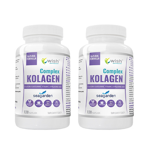 WISH Pharmaceutical Kolagen Complex (Seagarden) - 2x 120caps.