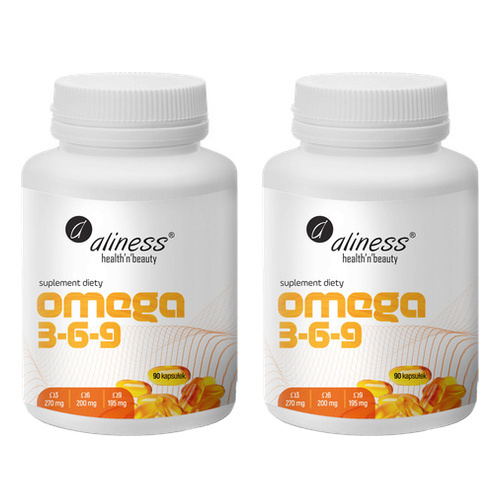ALINESS Omega 3-6-9 - 2x 90caps.