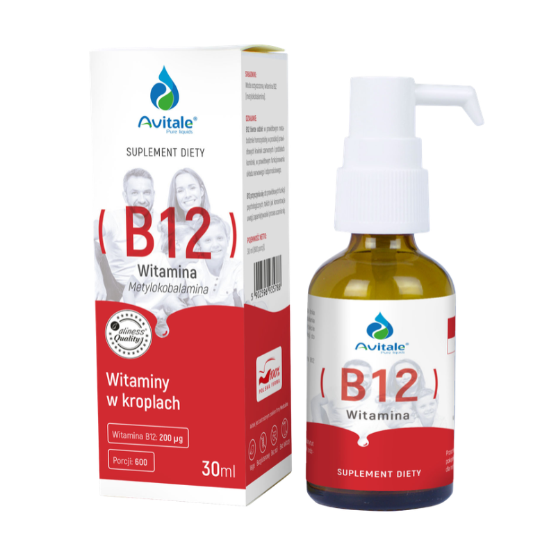 ALINESS - Avitale Witamina B12 200uq - 30ml