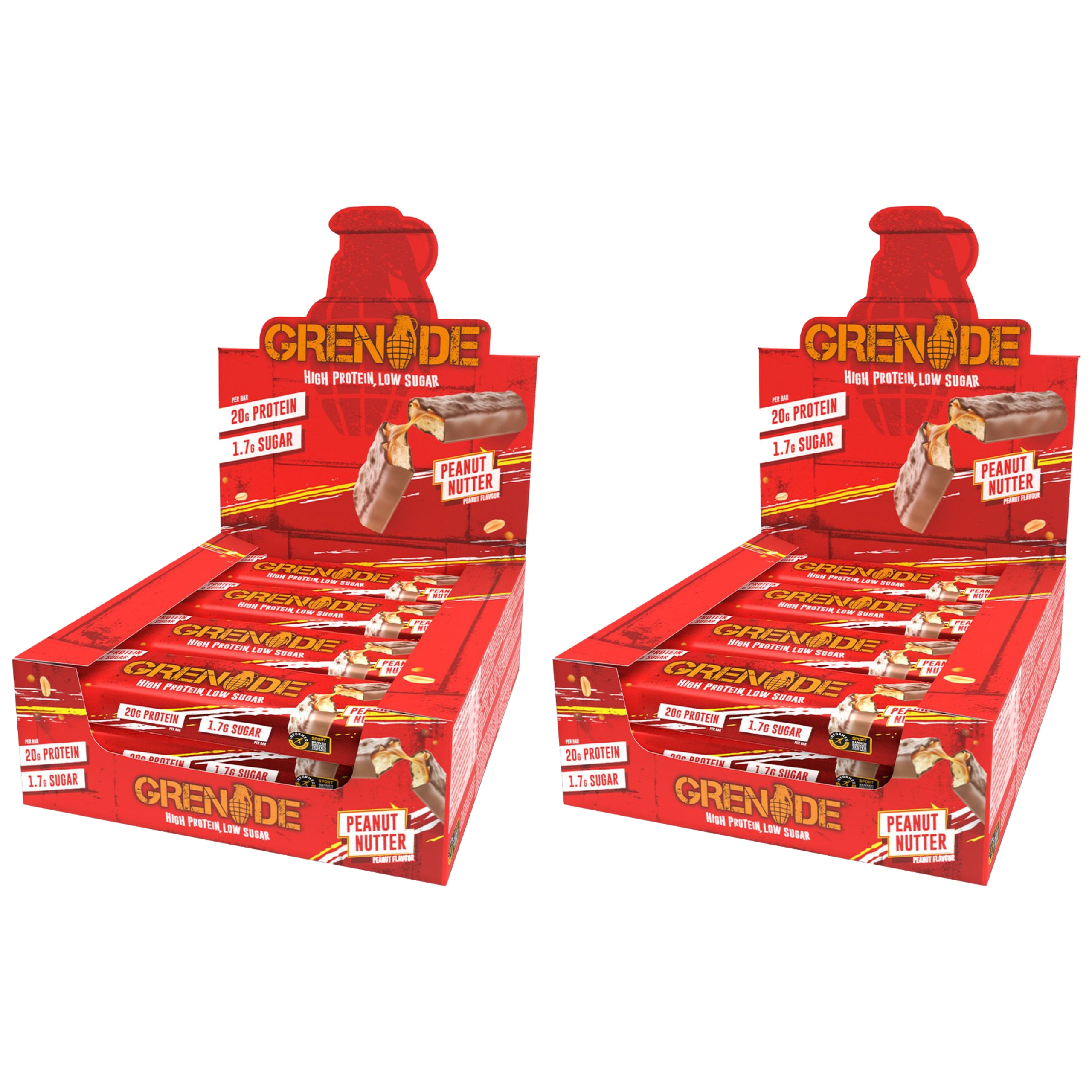 GRENADE - Protein Bar - 2x 60g x12