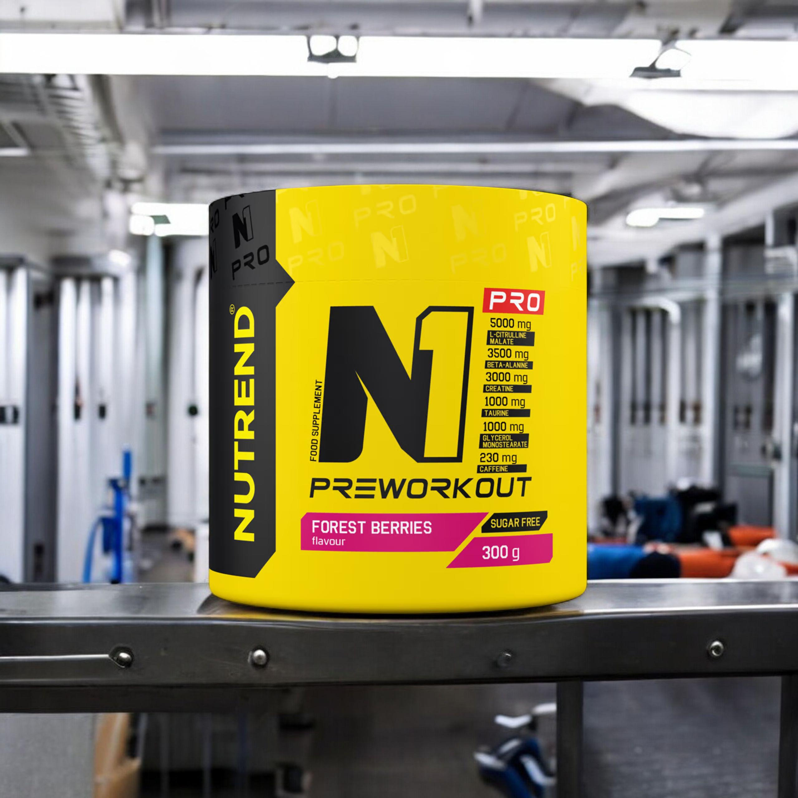 NUTREND N1 PRO PreWorkout - 3x 300g