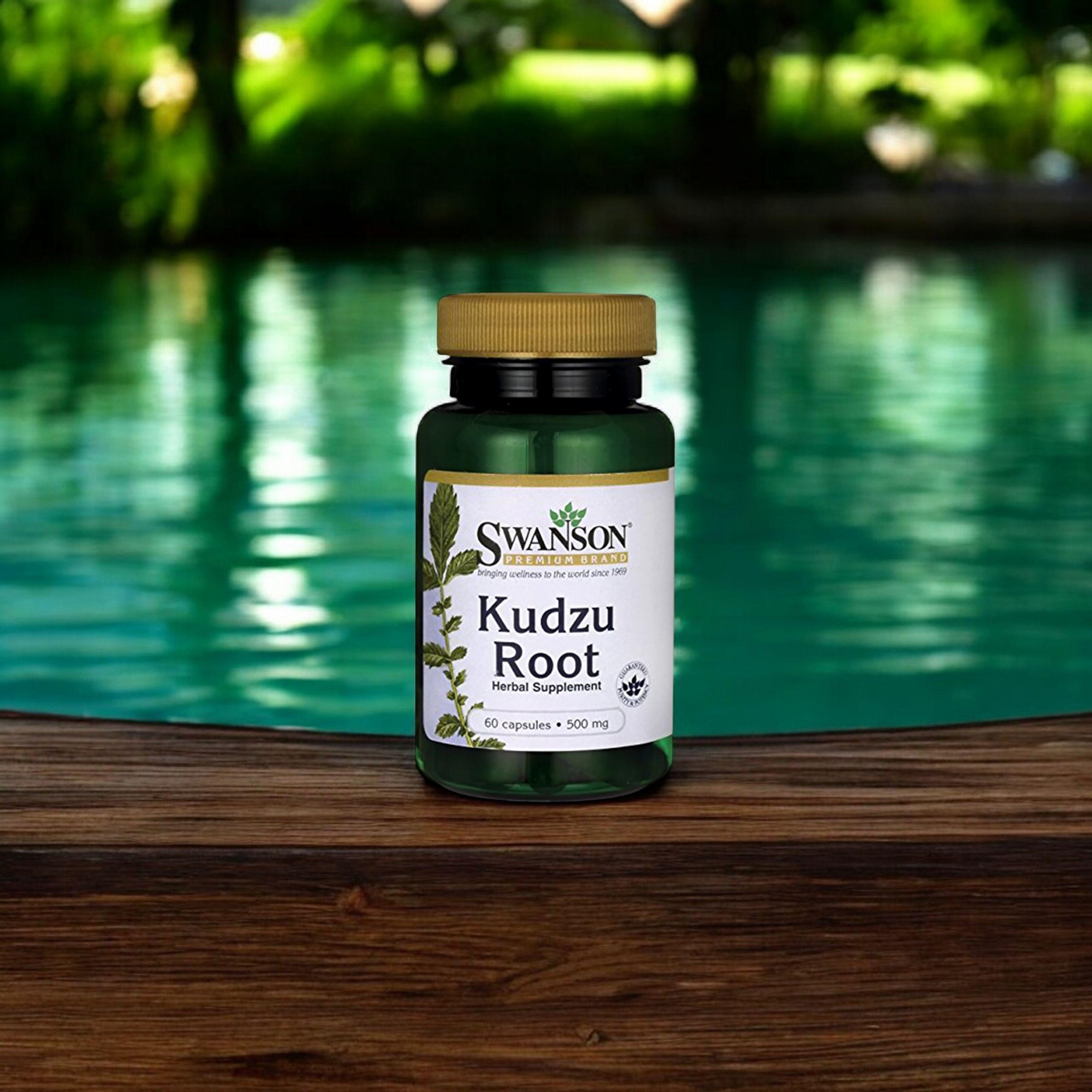 SWANSON Kudzu Root 500mg - 2x 60caps