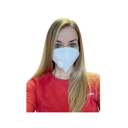 MP GENERATION Maseczka ochronna FFP2 KN95 - Maseczka Ochronna Wielokrotnego Użytku z filtrem - 5 sztuk