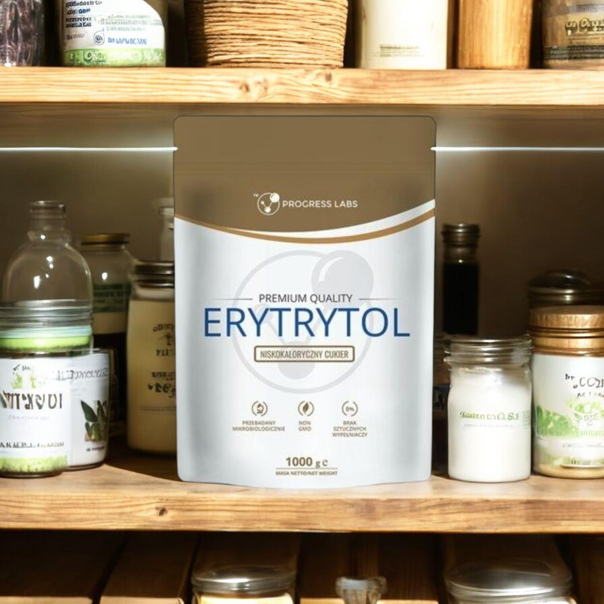 PROGRESS LABS - Erytrytol - 3x 1000g