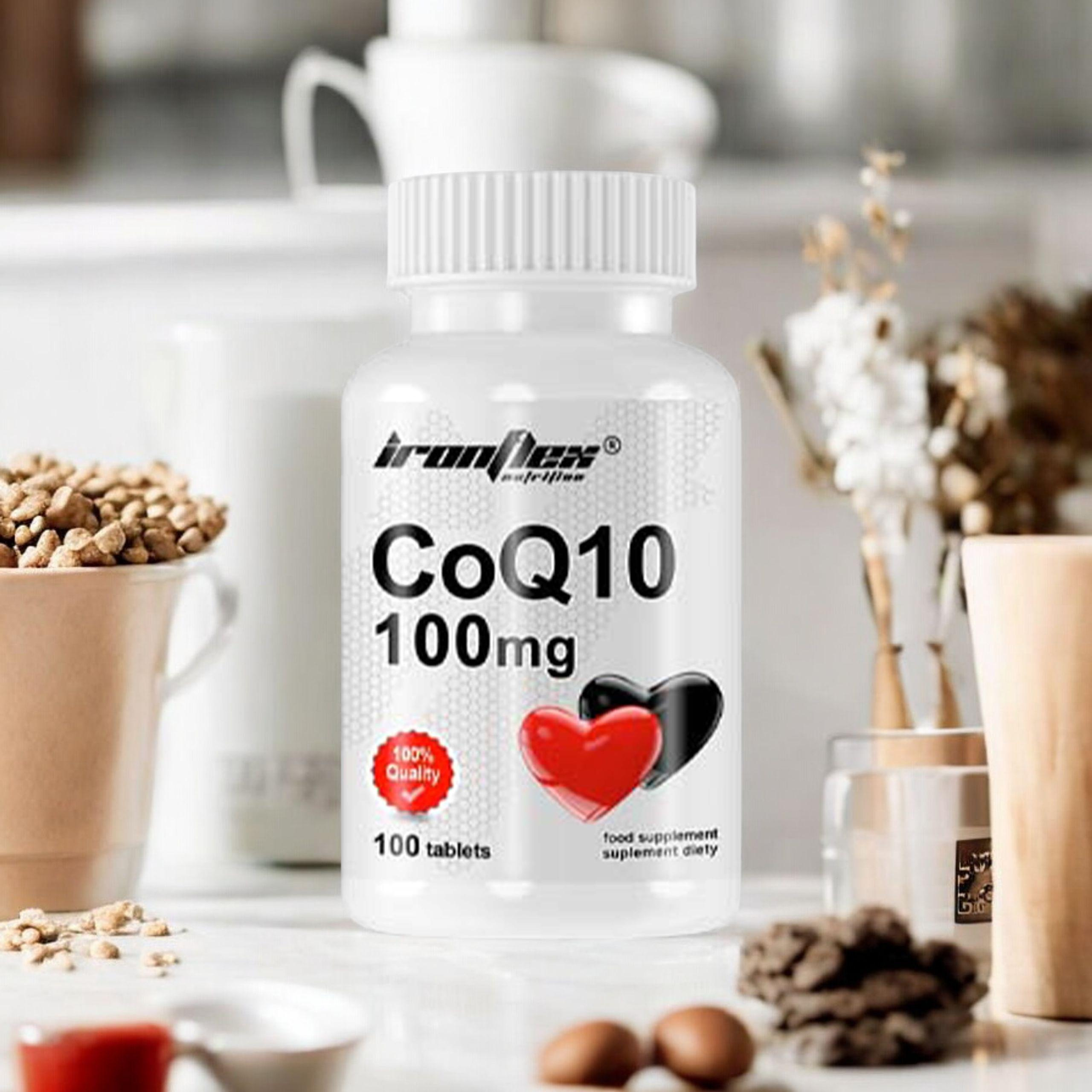 IRONFLEX CoQ10 100mg - 2x 100 tabs