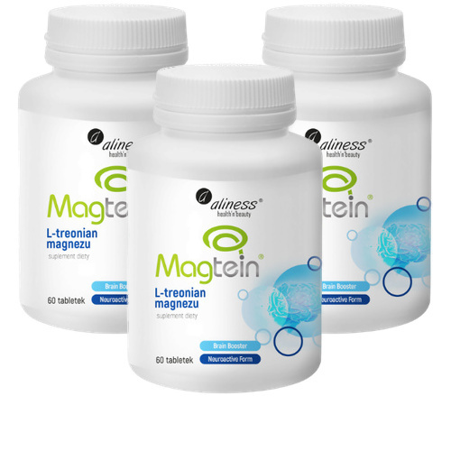ALINESS - L-Treonian Magnezu Magtein 72mg - 3x 60tabs.