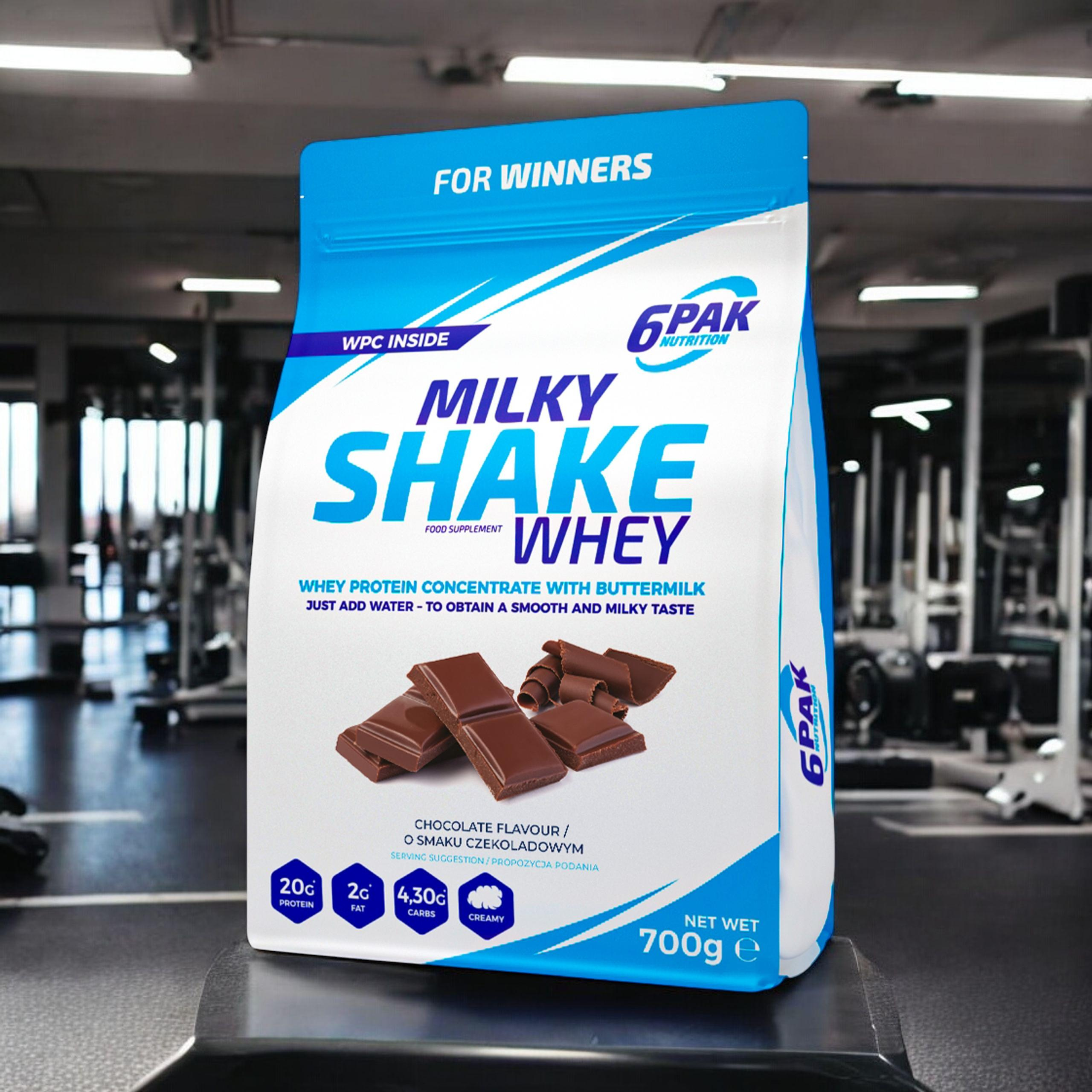 6PAK Milky Shake Whey - 700g