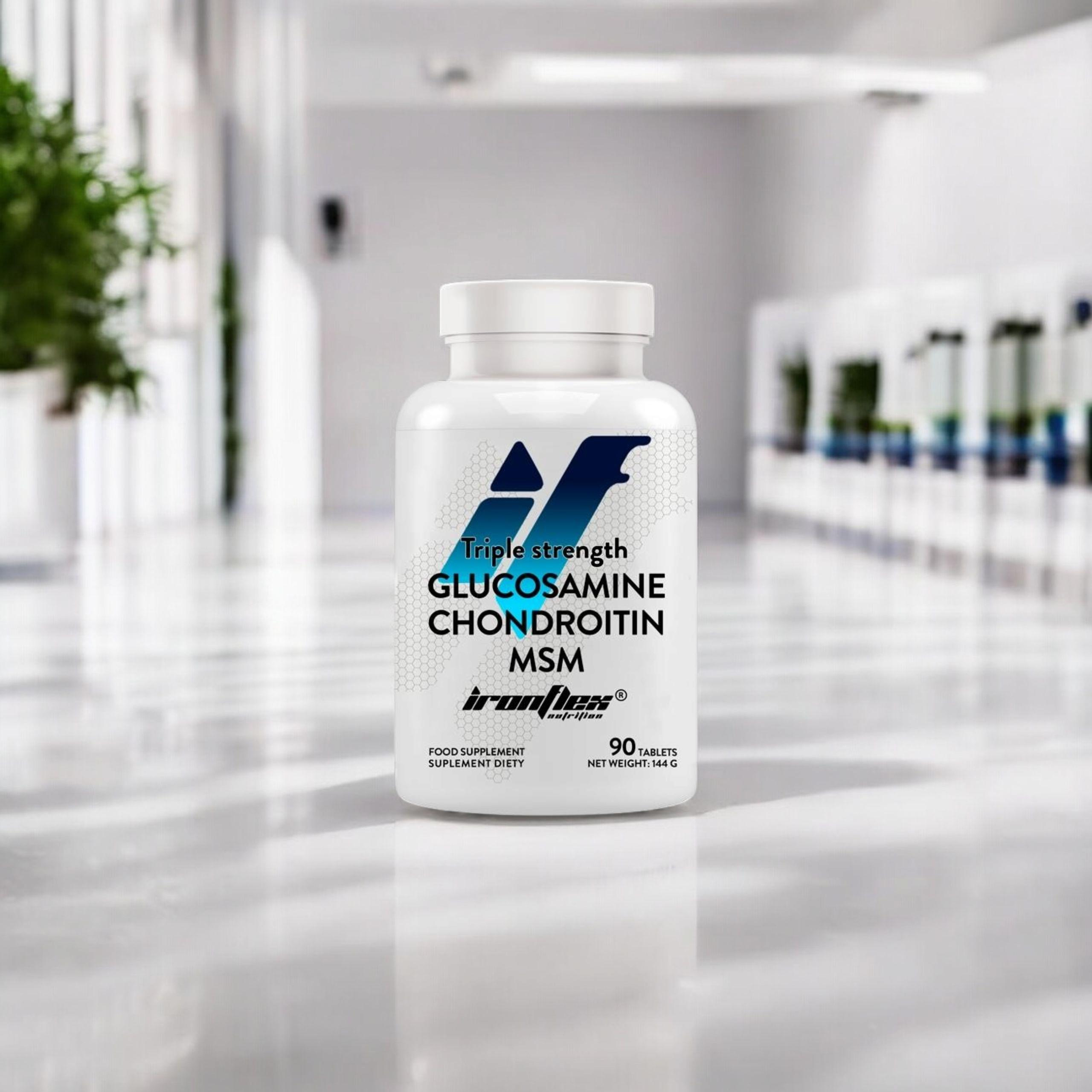 IRONFLEX - Glucosamine Chondroitin MSM - 2x 90 tabs