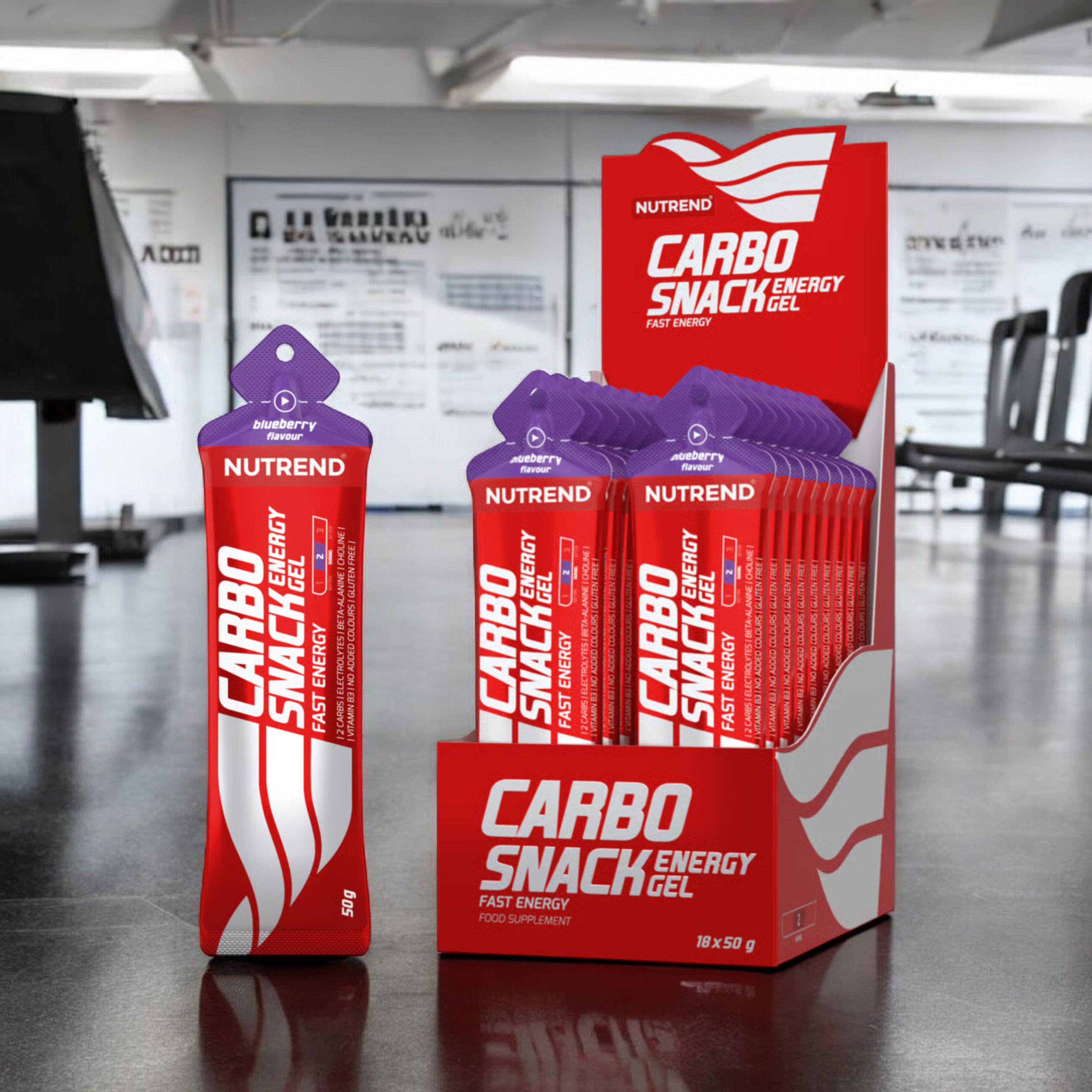 NUTREND - Carbosnack - 18x 50g - Blueberry