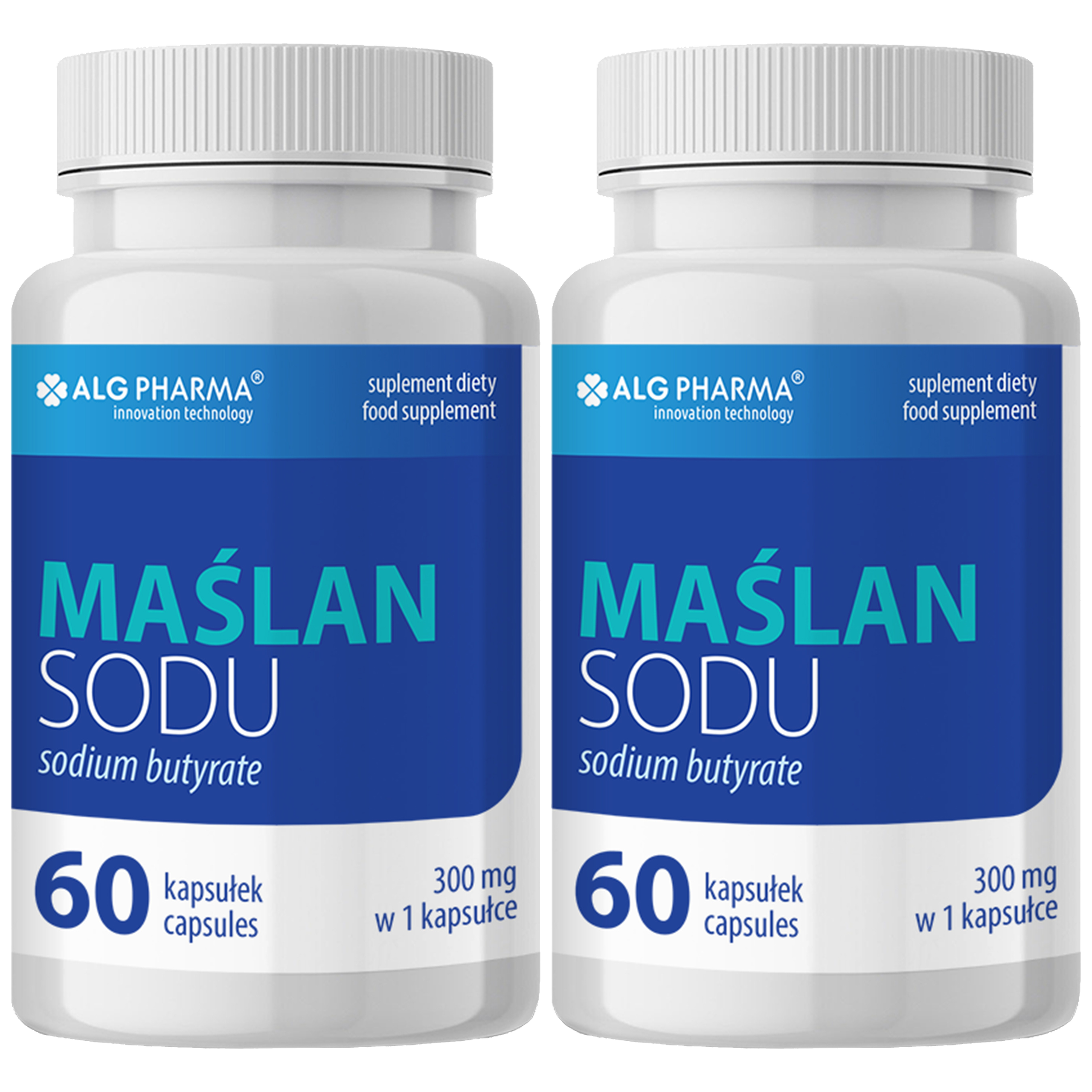 ALG PHARMA - Maślan Sodu - 2x 60caps.