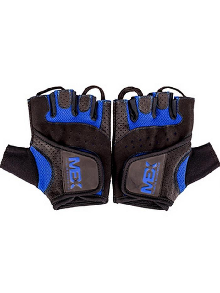 MEX NUTRITION - Pro Elite Blue Gloves - M