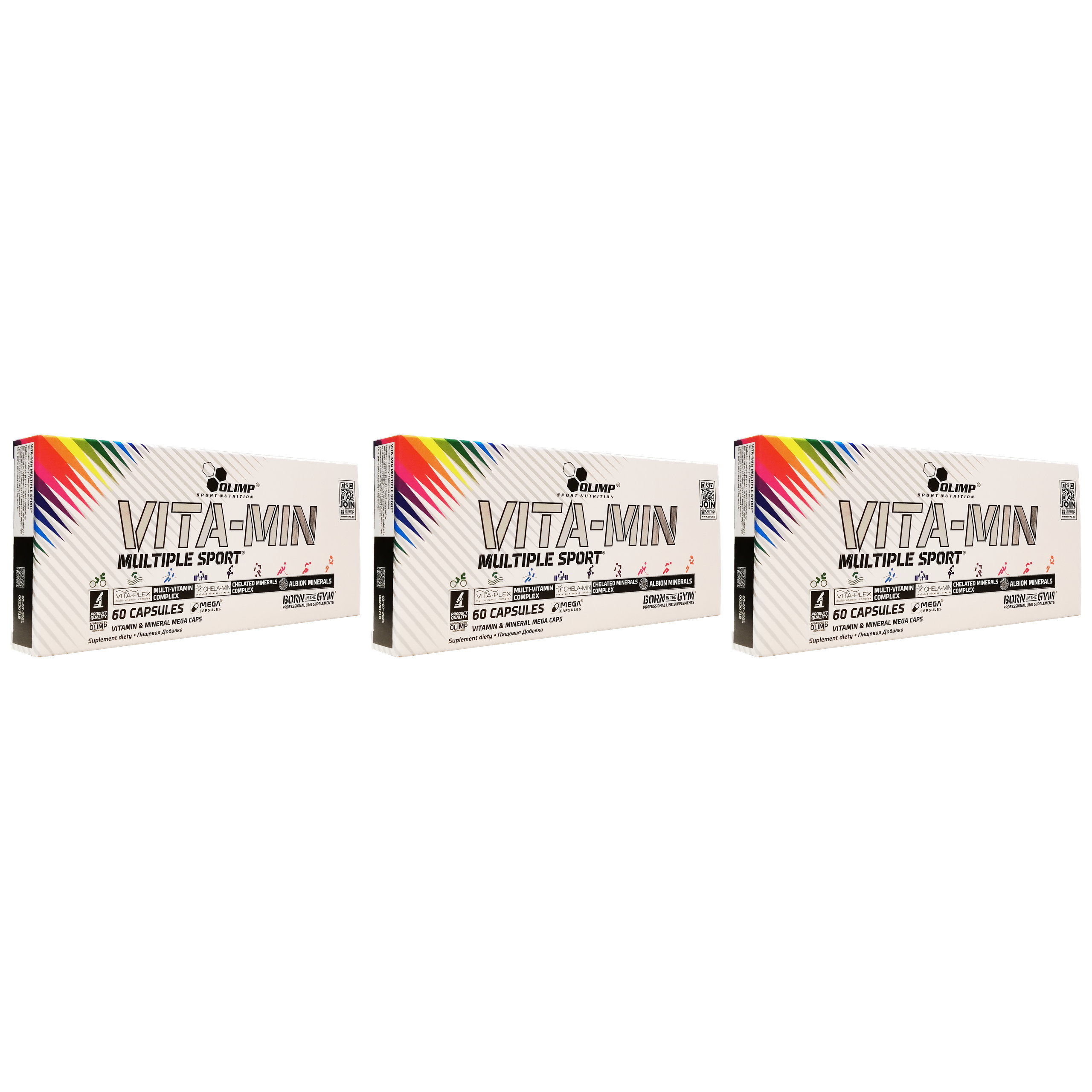 OLIMP Vita-Min Multiple Sport - 3x 60caps