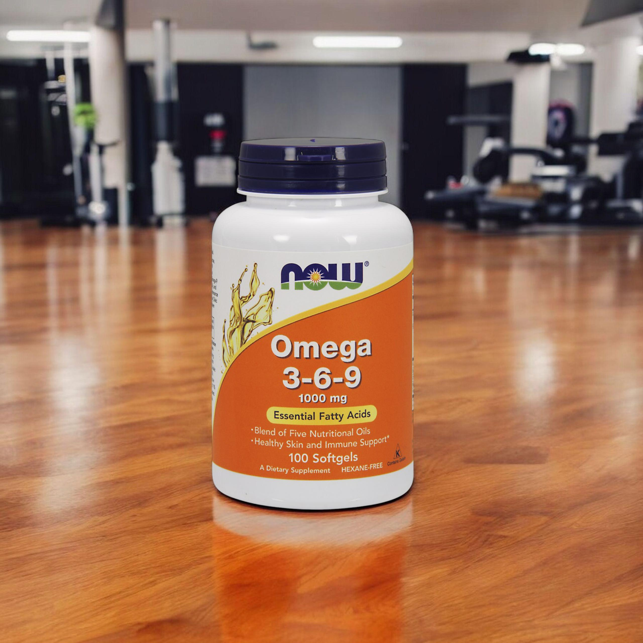 NOW Omega-3-6-9 1000mg - 2x 100softgels