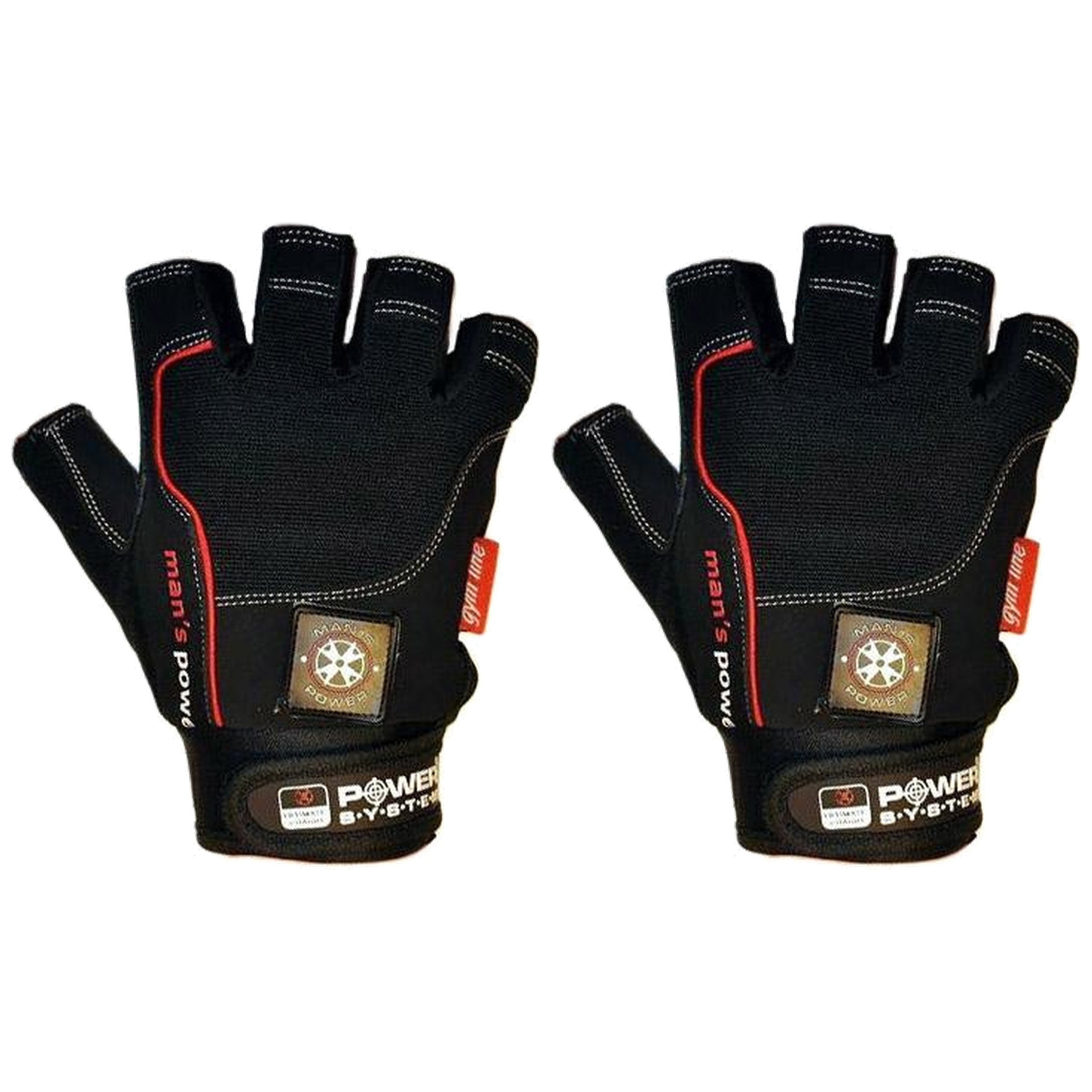 POWER SYSTEM - Rękawice - M - 2x Black