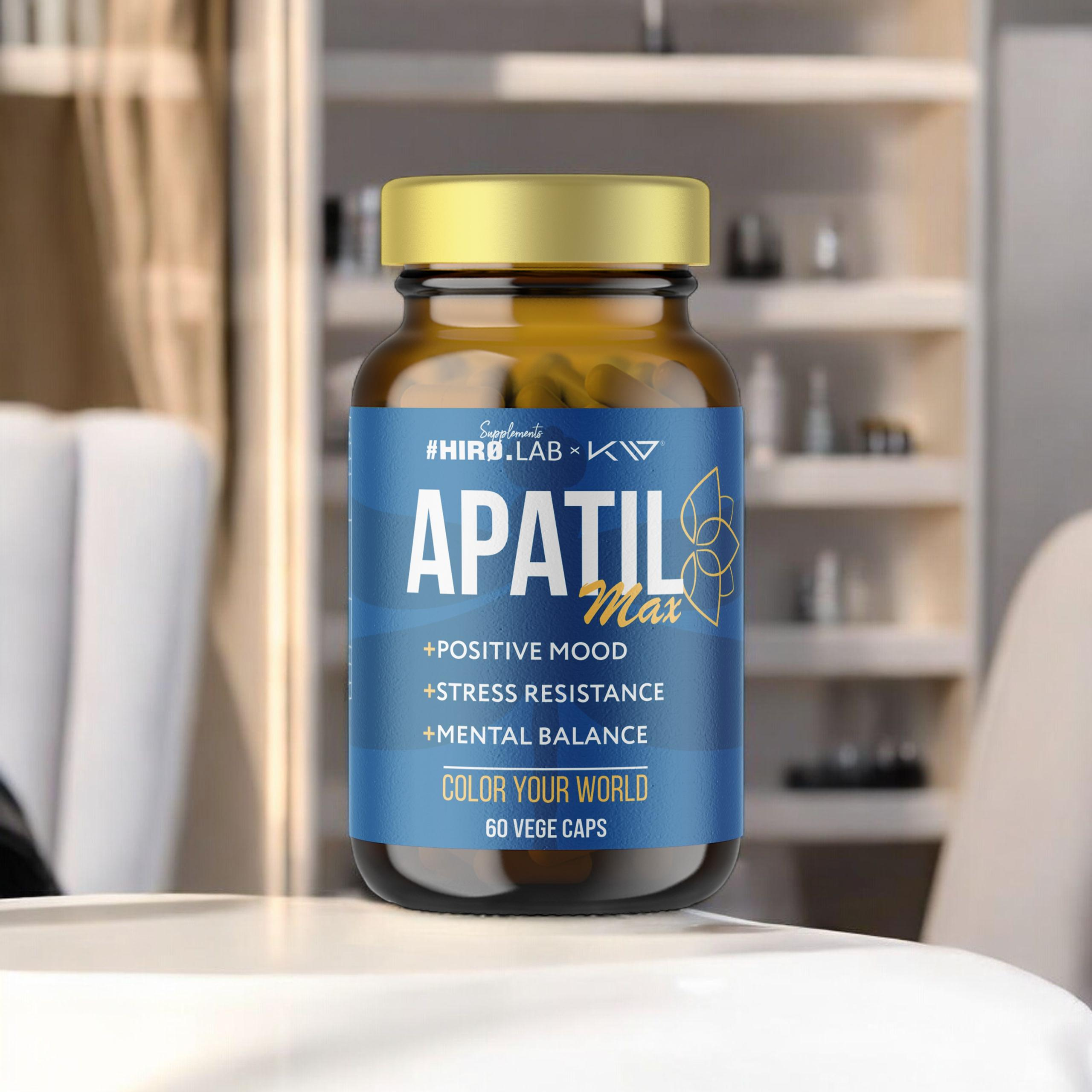 HIRO.LAB x Kamila Wybrańczyk Apatil Max - 60vcaps