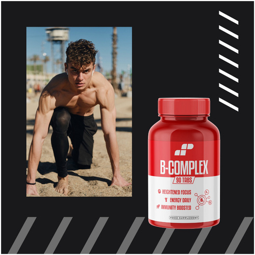 MP NUTRITION Vitamin B-Complex - 90tabs - Kompleks Witamin B