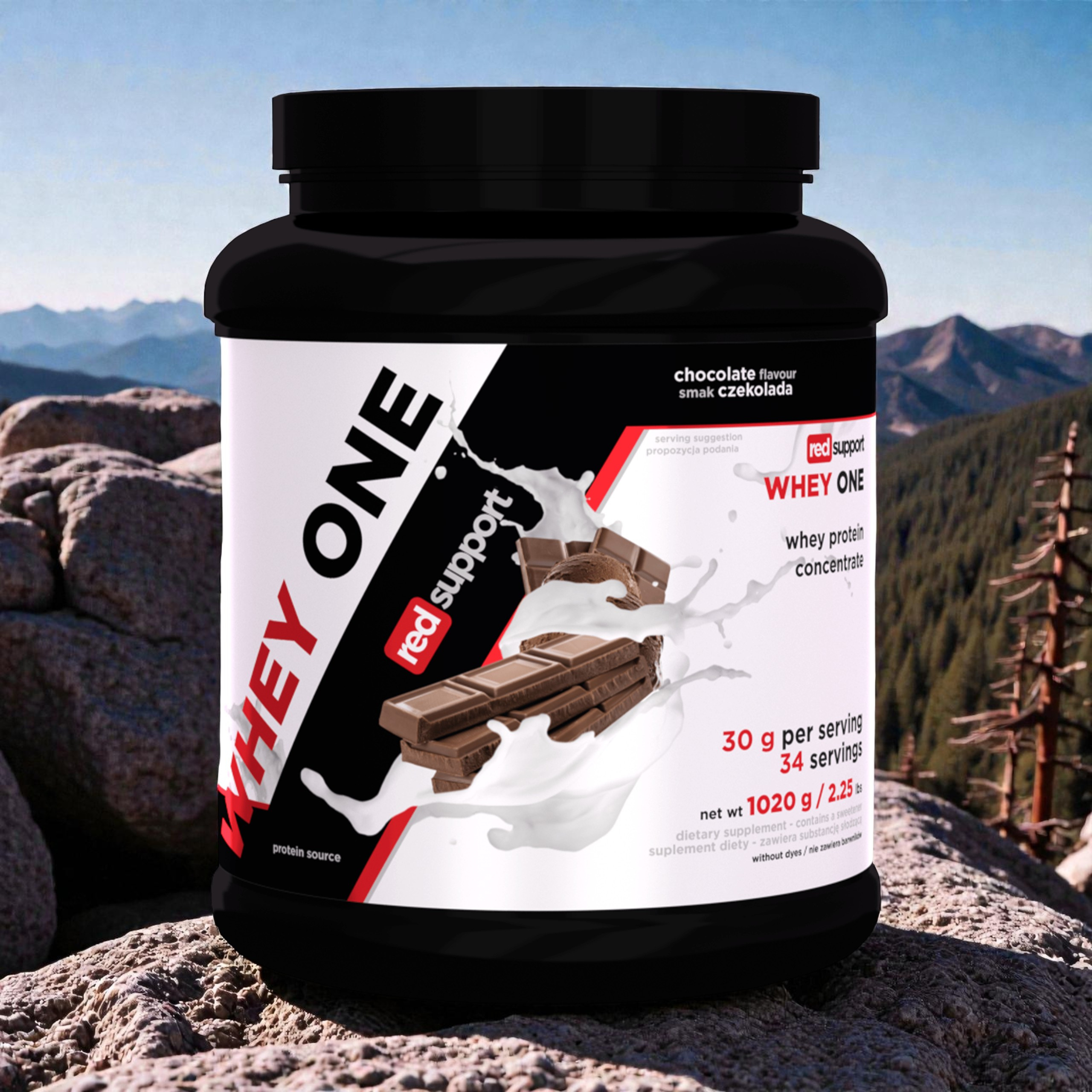 RED SUPPORT Whey One - 3x 1020g