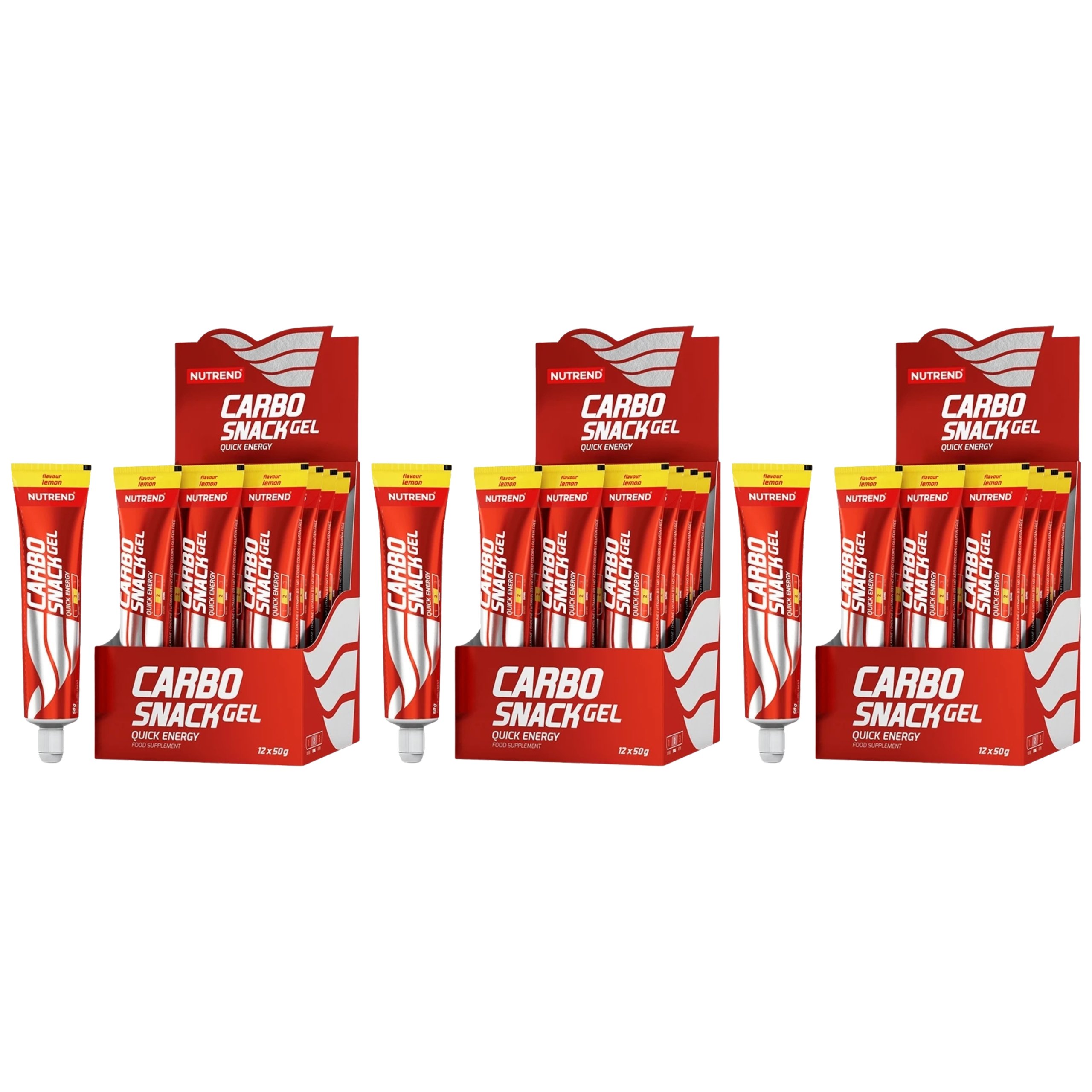 NUTREND - Carbosnack - 12x 3x 50g 