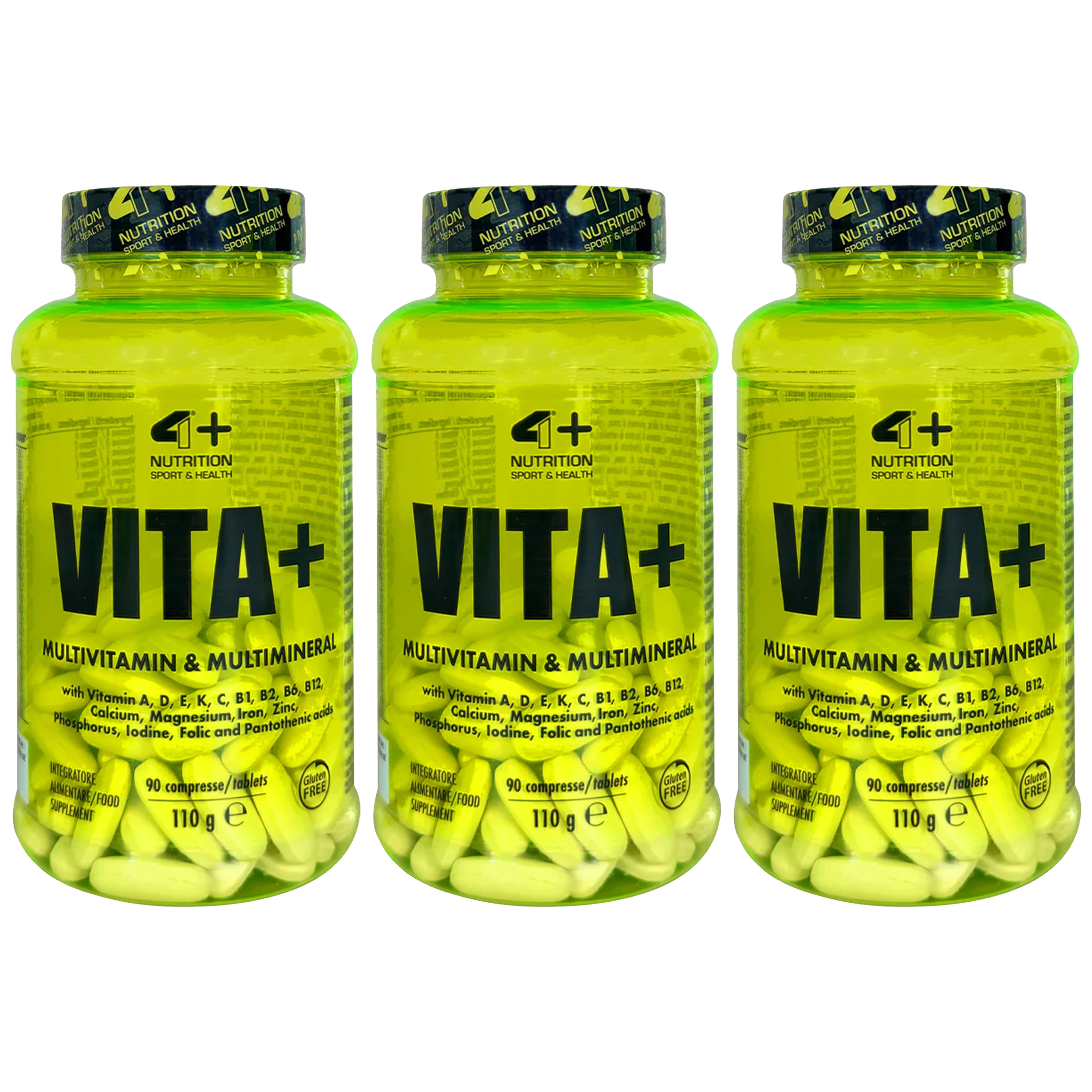 4+ NUTRITION Vita+ - 3x 90tabs