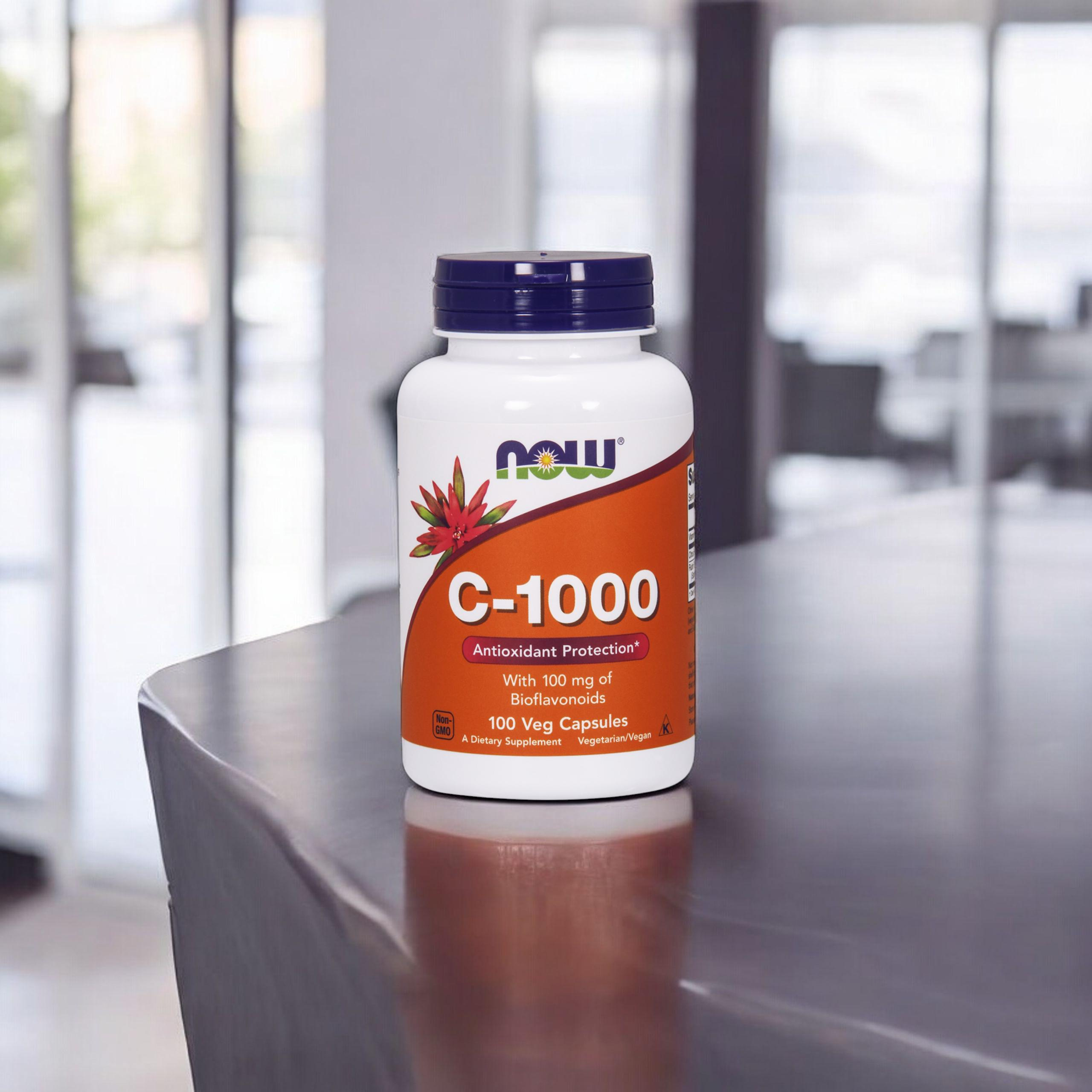 NOW Vitamin C-1000 Boiflavonoids - 3x 100vcaps