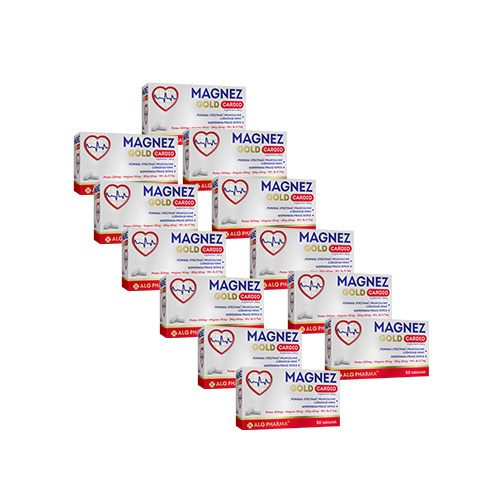 ALG PHARMA Magnez Gold Cardio - 12x 50tabs