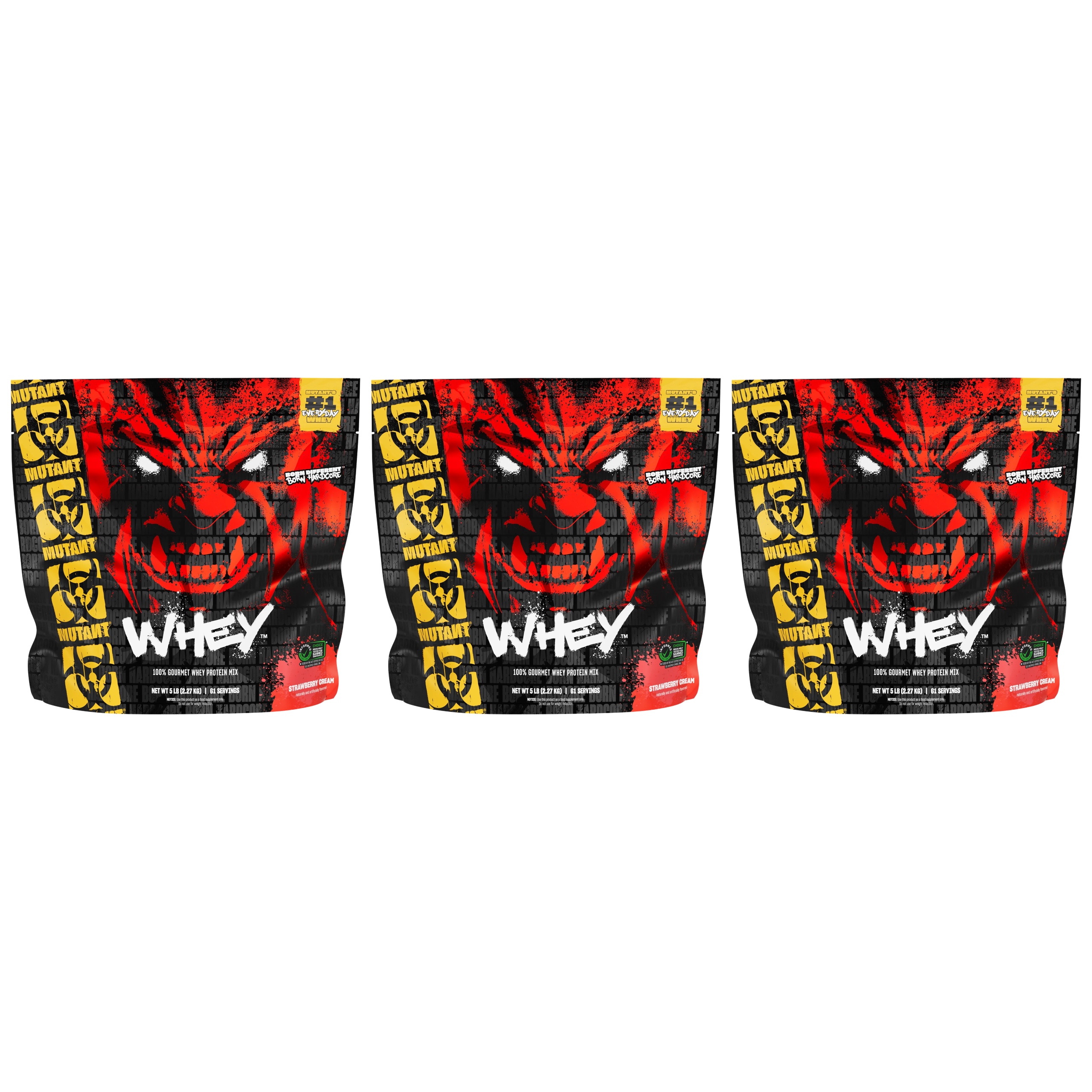 MUTANT Mutant Whey - 3x 2270g