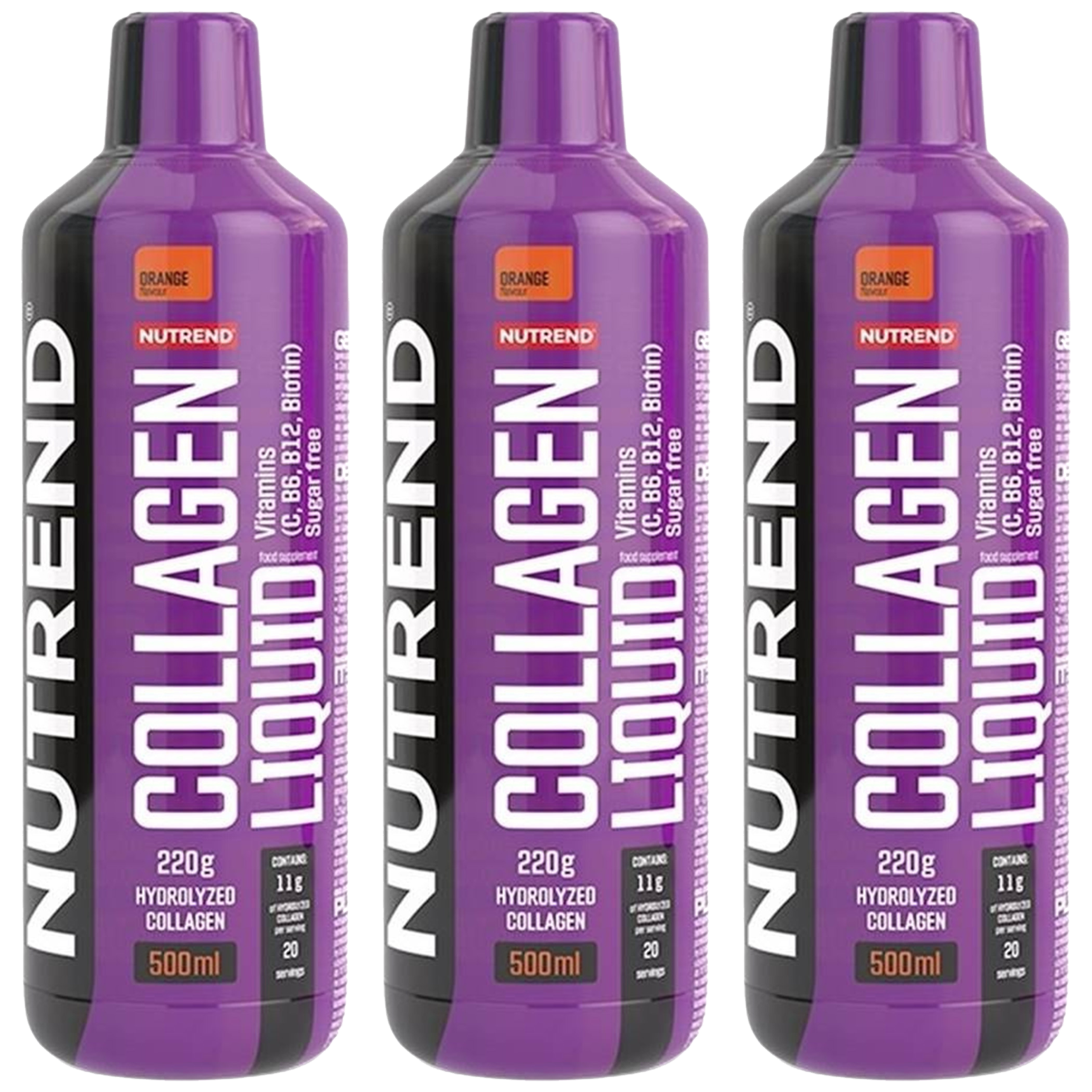 NUTREND Collagen Liquid - 3x 500 ml