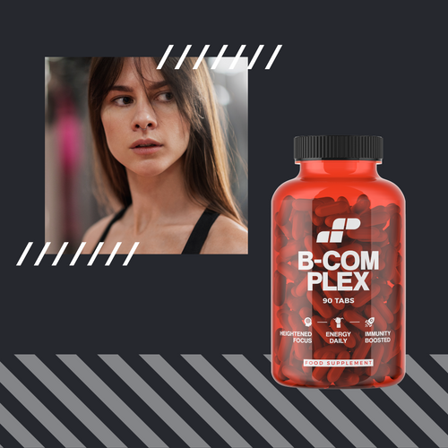 MP NUTRITION Vitamin B-Complex - 90tabs - Kompleks Witamin B