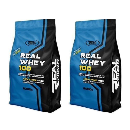 REAL PHARM Real Whey - 2x 2000g
