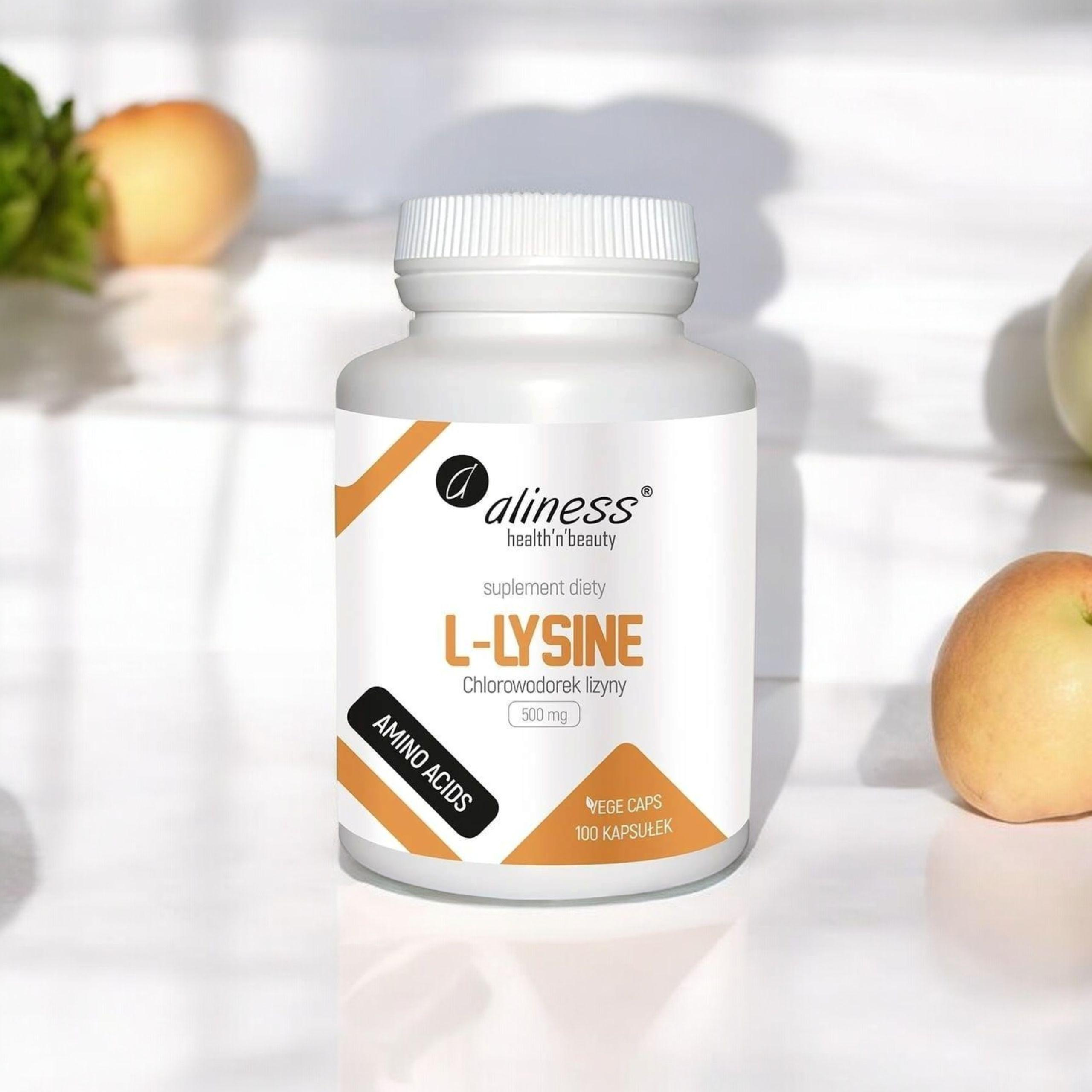 ALINESS - L-Lysine 500mg - 100vcaps.