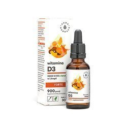 AURA HERBALS Vitamin D3 2000 IU 50mcg (z lanoliny) - 30ml