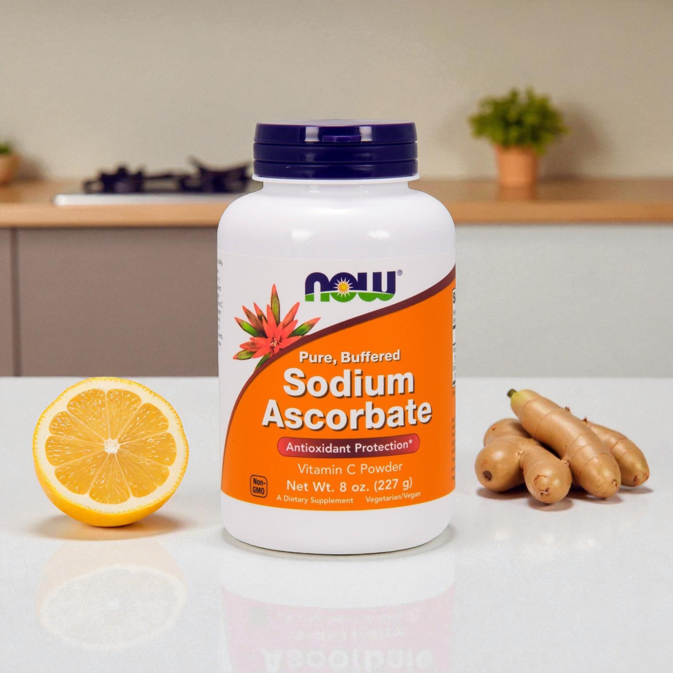 NOW - Sodium Ascorbate Powder - 2x 227g