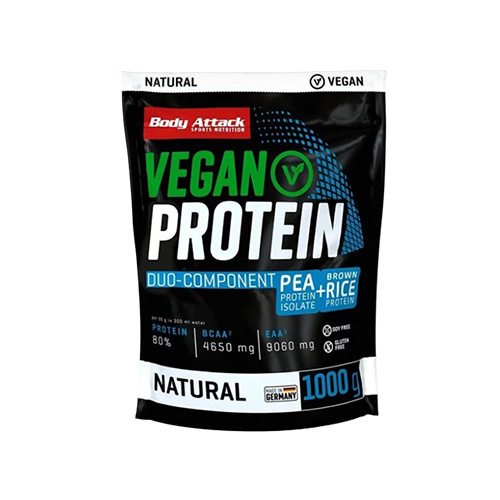 BODY ATTACK Vegan Protein - 2x 1000g