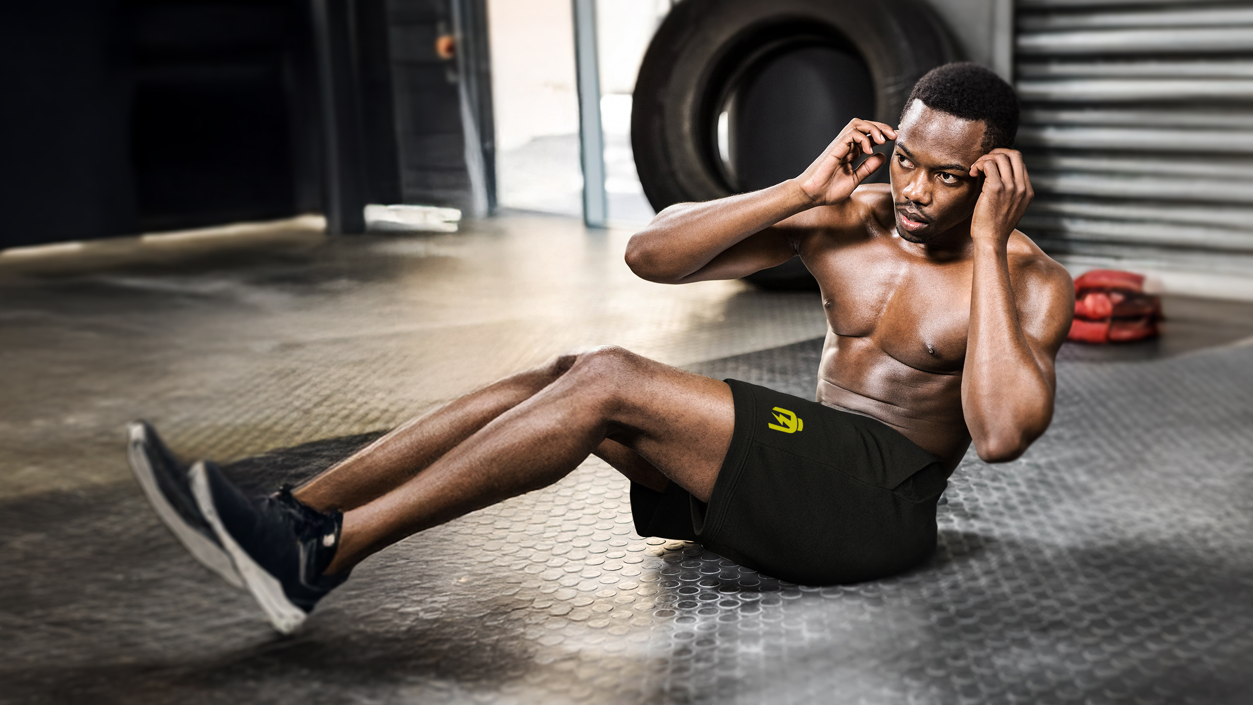 Hiro.Lab Black Shorts — zestaw 3x
