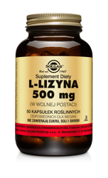 SOLGAR L-Lizyna 500mg - 50vcaps. PL