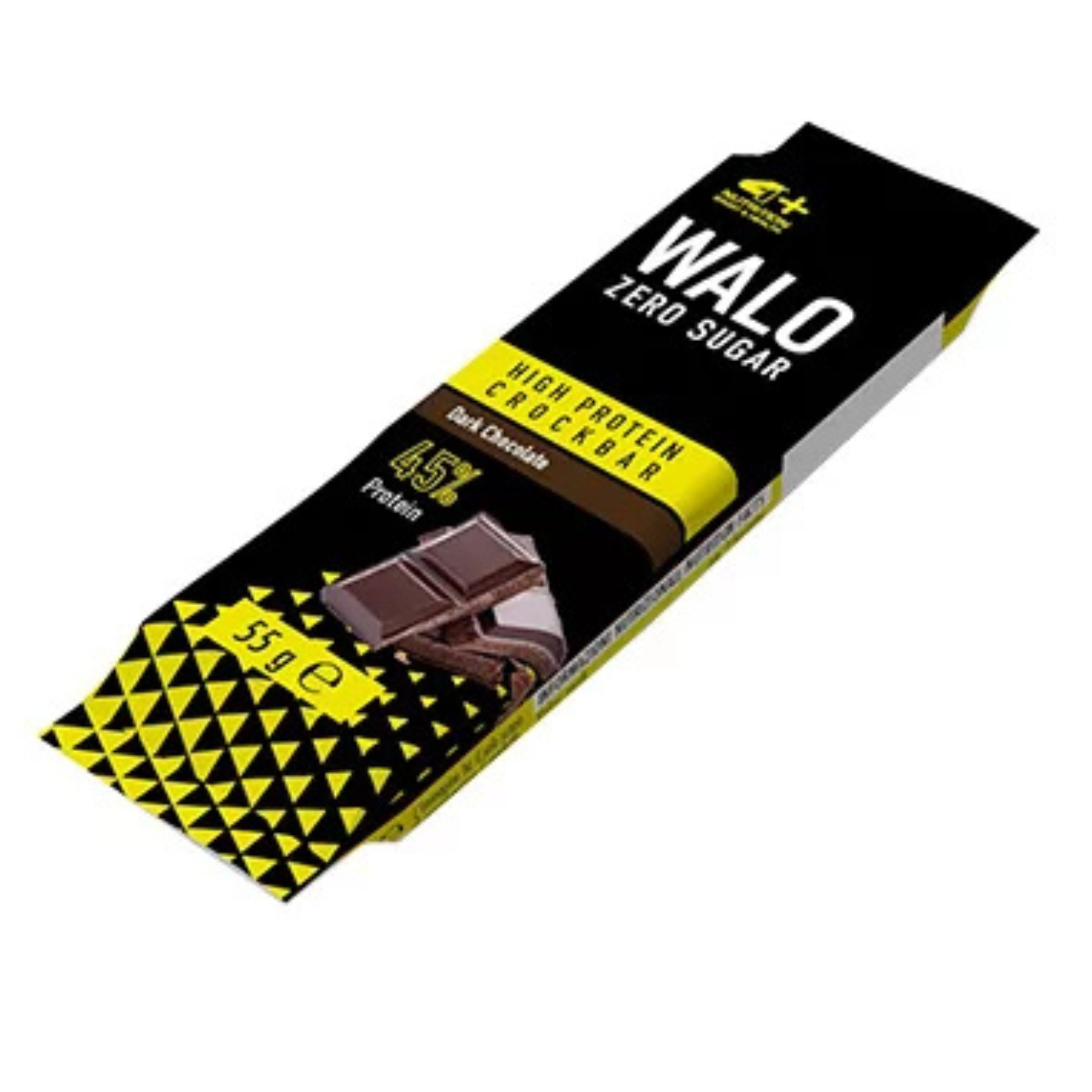 4+ NUTRITION - Walo ZeroSugar CrockBar HP 45% - 20x 2x 55g