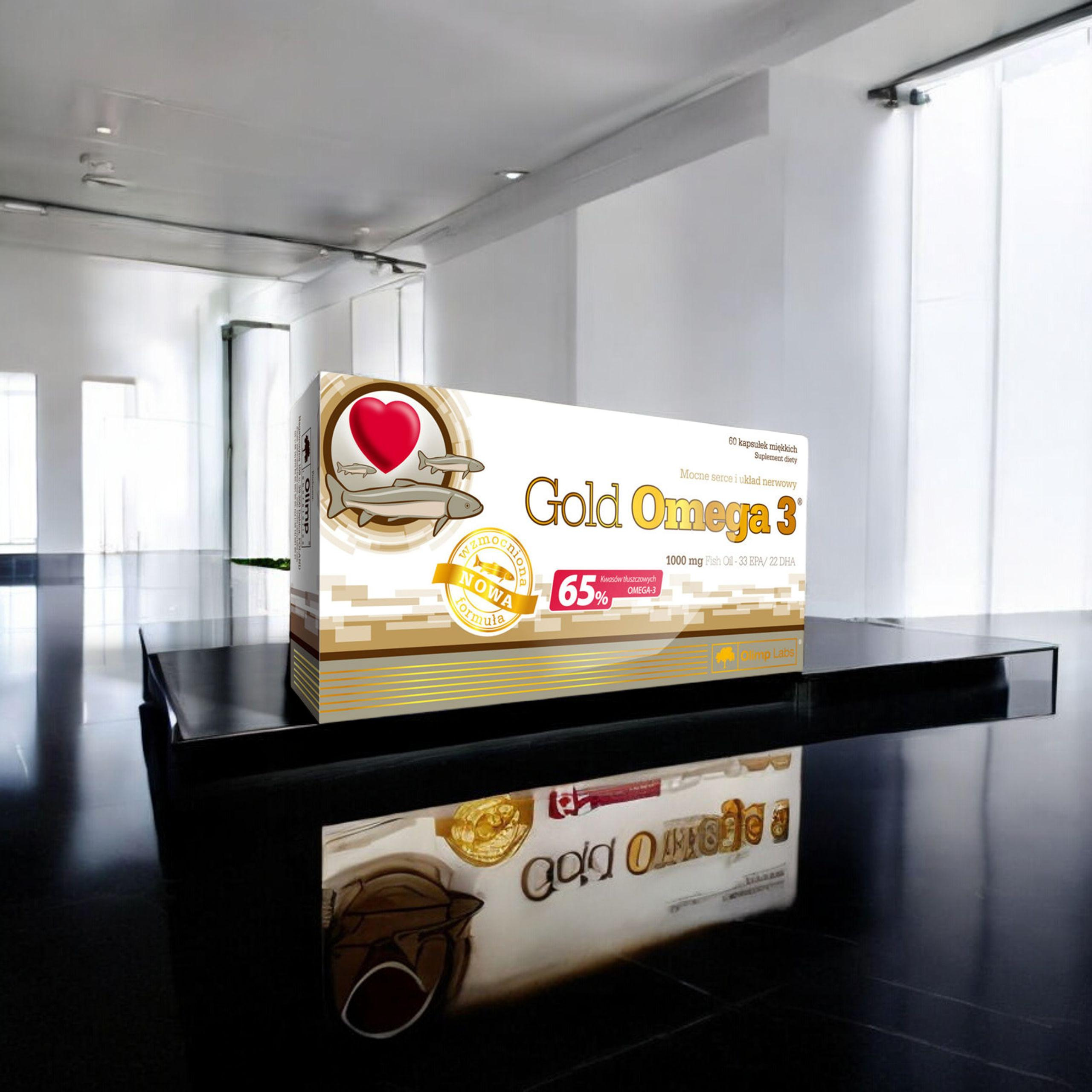 OLIMP Gold Omega 3 (65%) 1000mg - 3x 60caps