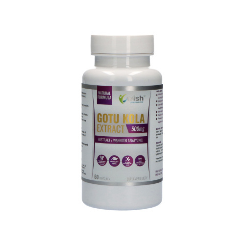 WISH Gotu Kola Extract 500mg - 60caps