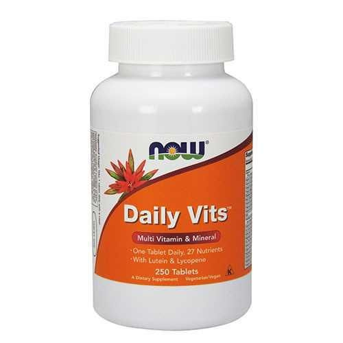 NOW Daily Vits - 2x 250tabs