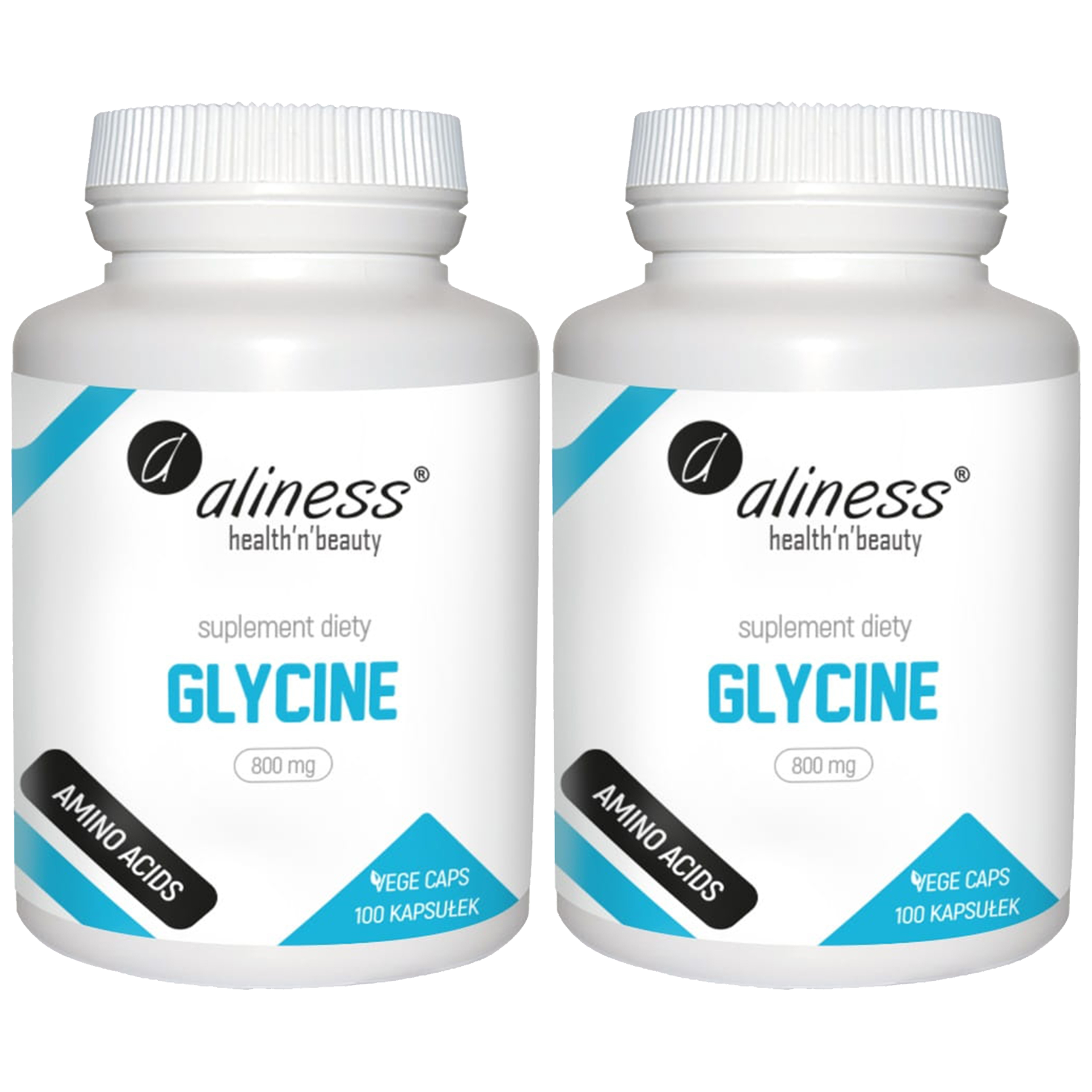 ALINESS Glycine 800mg - 2x 100vcaps.